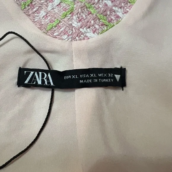 -SOLD- Zara Crop Top Size X-Large New - Picture 4 of 4